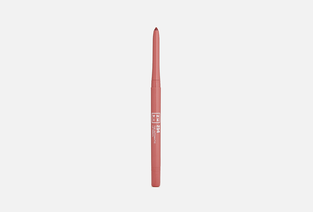 Автоматический водостойкий карандаш для губ 3INA The Automatic Lip Pencil  254