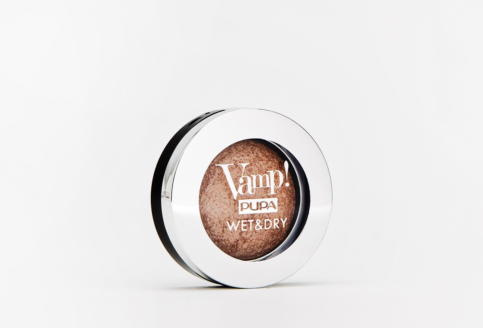 Pupa Запеченные тени с сияющим финишем VAMP! WET&DRY 103 Розово-золотой ...