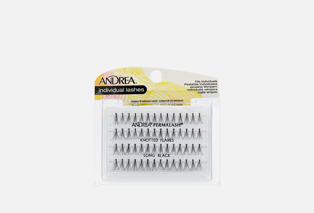 

Пучки ресниц длинные черные ANDREA, Черный, MOD Perma Lash Flair Long Black
