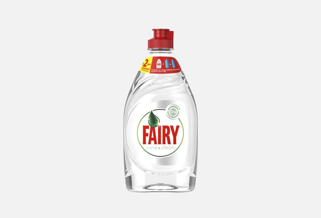 Средство для мытья посуды FAIRY Pure & Clean 450 мл fairy original clean dishwasher 400ml