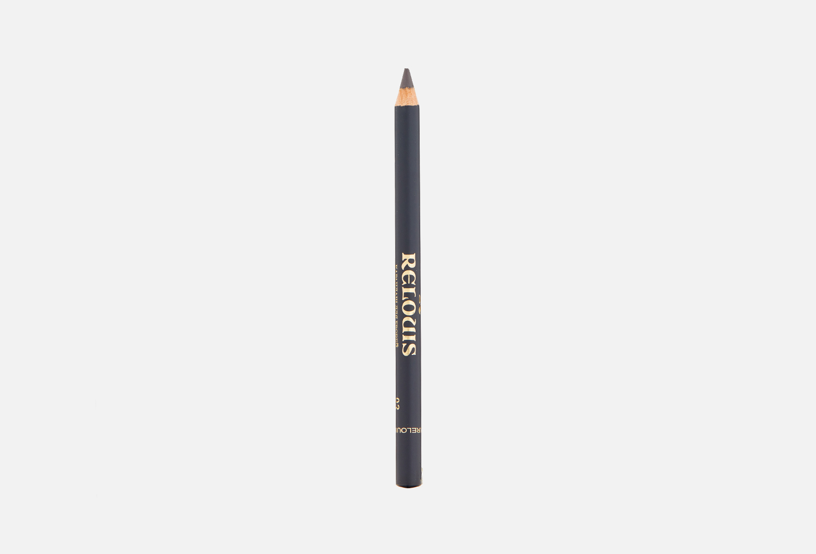 Relouis Карандаш для бровей Eyebrow pencil 02, темно-серый 1.15 г ...