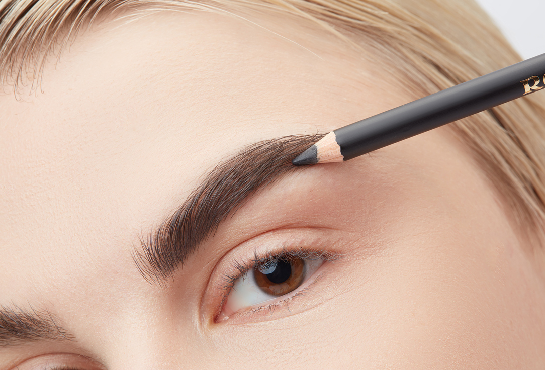 Карандаш для бровей Relouis Eyebrow pencil 04, черный