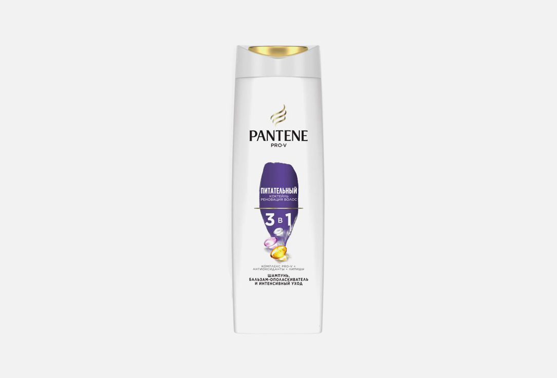 

Шампунь для волос 3в1 PANTENE, Pro-V Питательный коктейль 360 мл