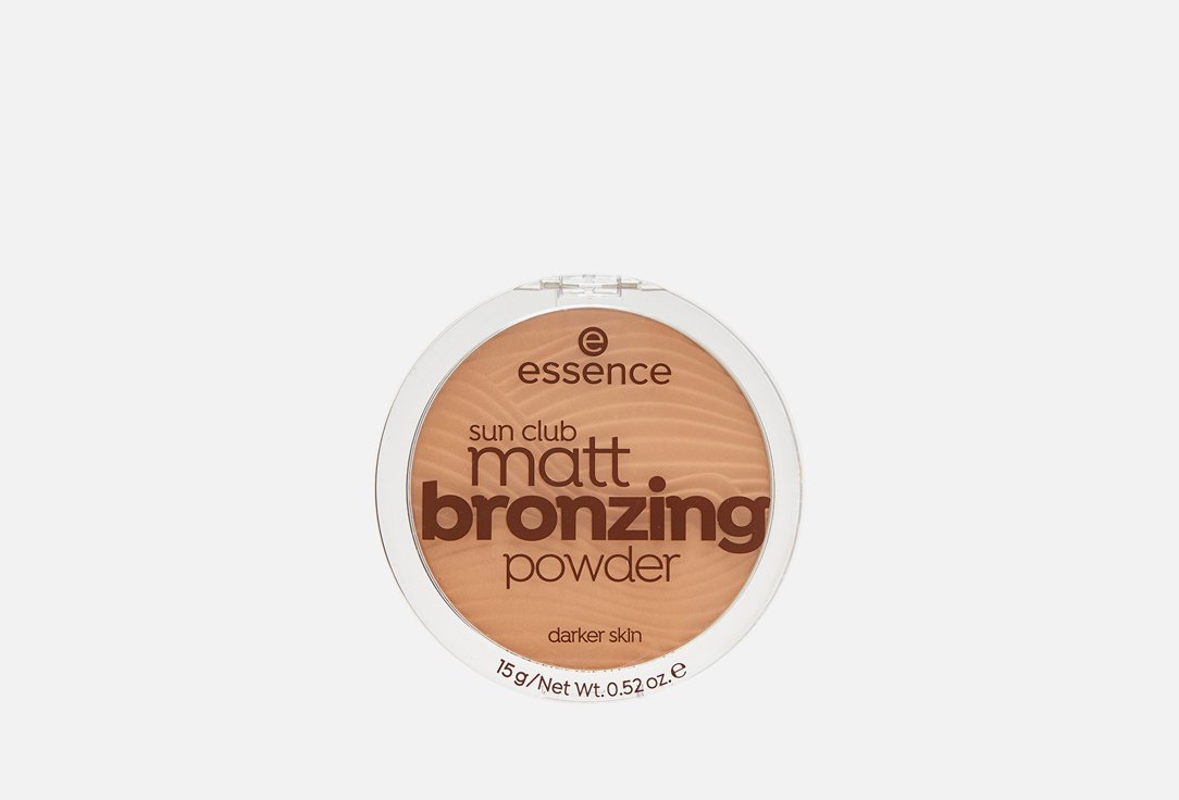 Изображение товара Пудра бронзатор Essence Sun Club Matt Bronzing Powder для лица 15 г