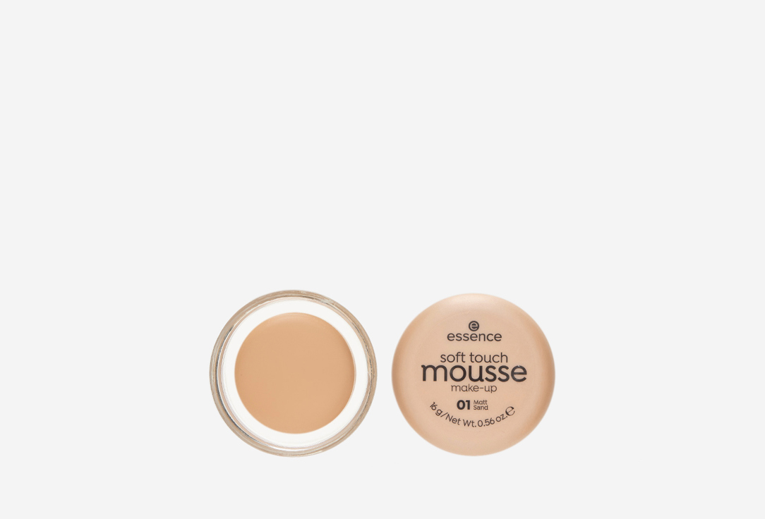 Тонирующий мусс Essence SOFT TOUCH MOUSSE MAKE-UP 1