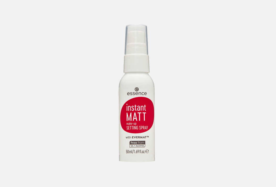 Спрей - фиксатор макияжа ESSENCE Instant Matt Make-Up 50 мл антифог arena instant anti fog spray