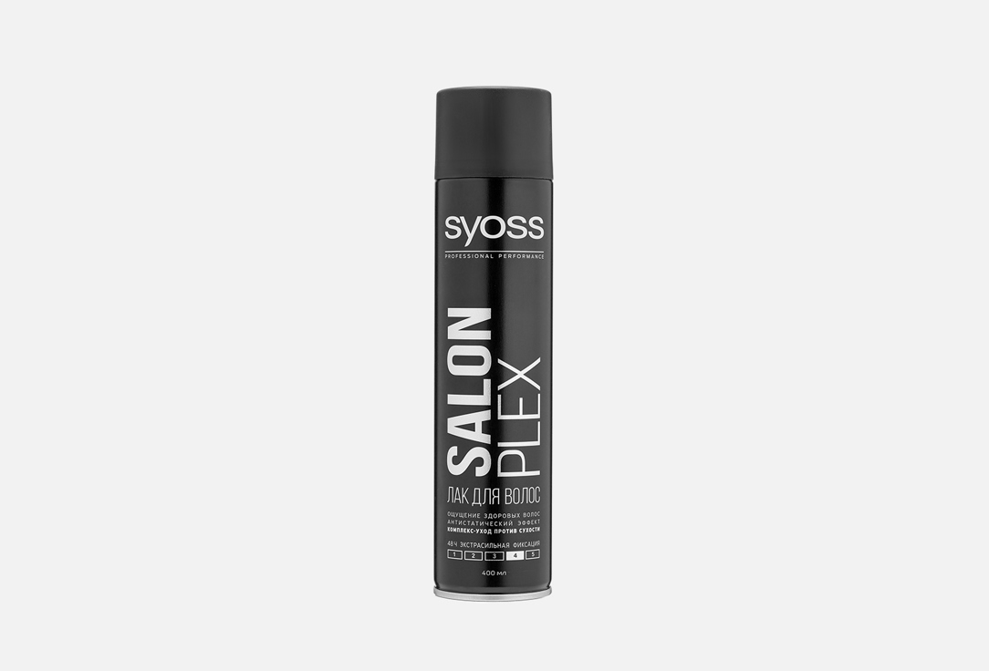 лак для волос экстрасильной фиксации Syoss Salonplex 