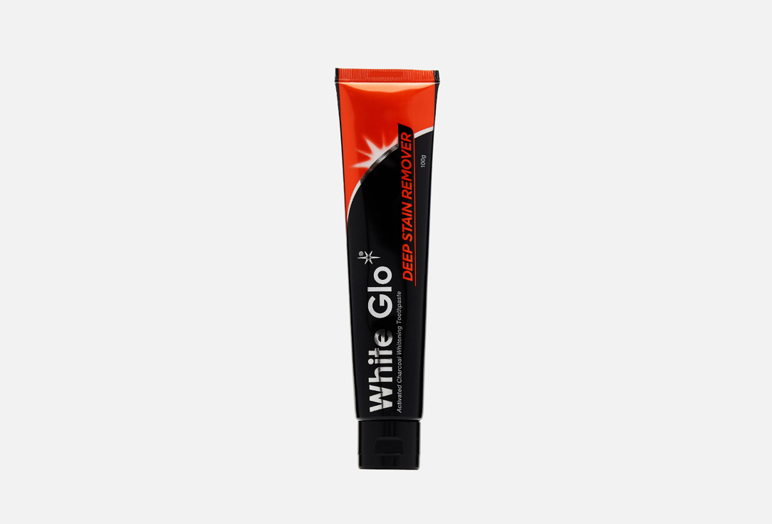 Отбеливающая зубная паста с углем WHITE GLO Charcoal 100 г