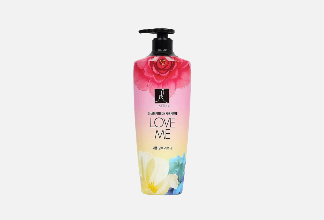 Парфюмированный шампунь для всех типов волос Elastine Perfume Love me 