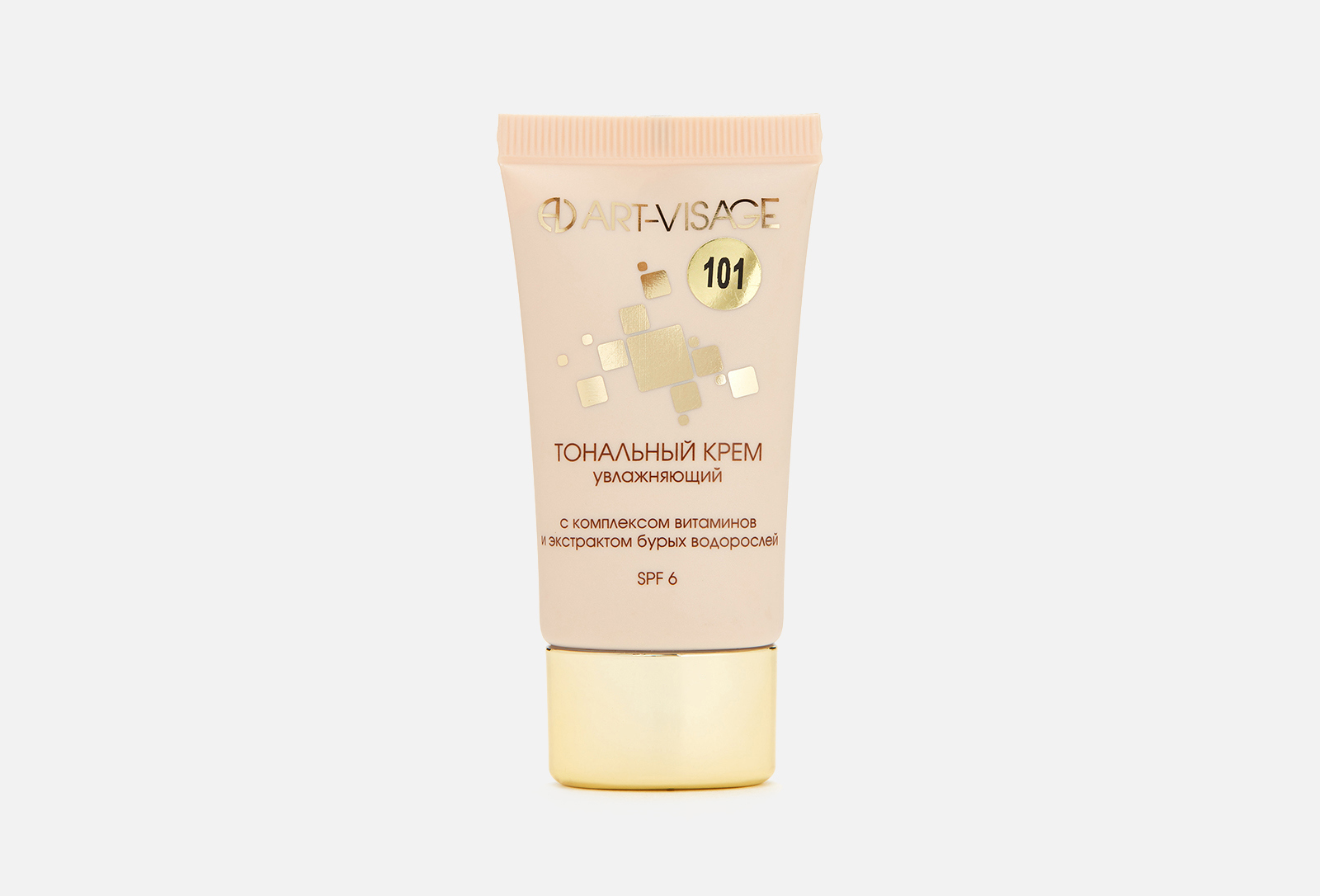 ART-VISAGE Крем тональный SPF 6 Увлажняющий 101 25 мл — купить, цена в ...