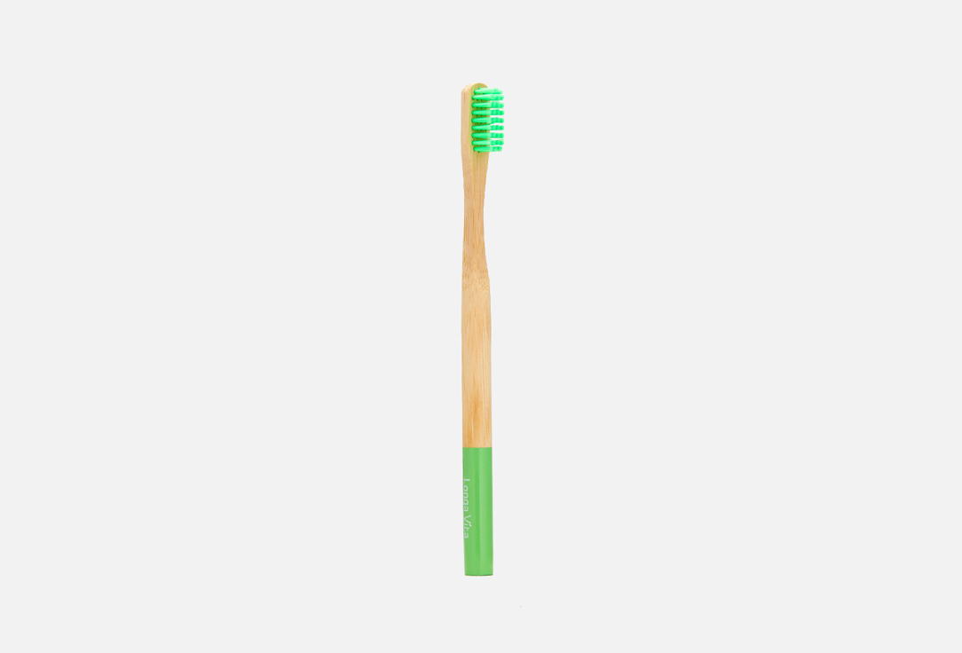 Зубная щетка средней жесткости в ассортименте LONGA VITA Bamboo 1 шт мягкая зубная щетка в ассортименте longa vita ultra soft 1 шт