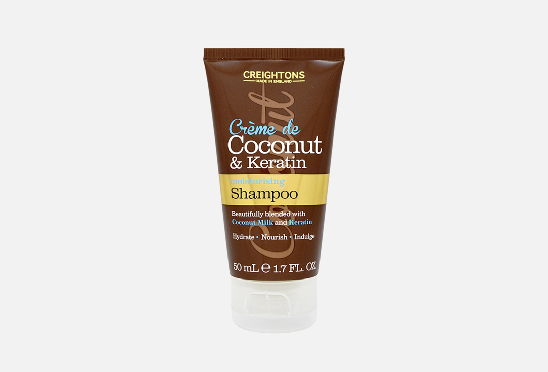 Шампунь с кокосовым кремом и кератином  CREIGHTONS Creme de Coconut & Keratin 