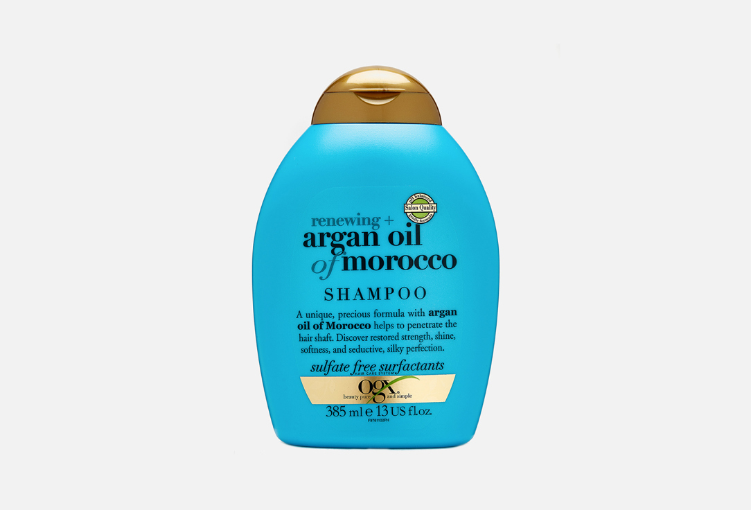 Восстанавливающий шампунь для волос OGX с аргановым маслом Марокко 