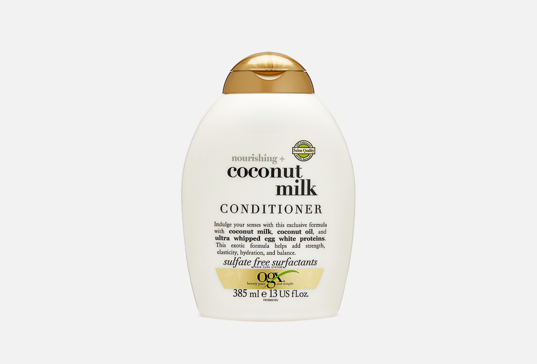 Питательный кондиционер для волос OGX С кокосовым молоком 385 мл том ям с кокосовым молоком 250мл