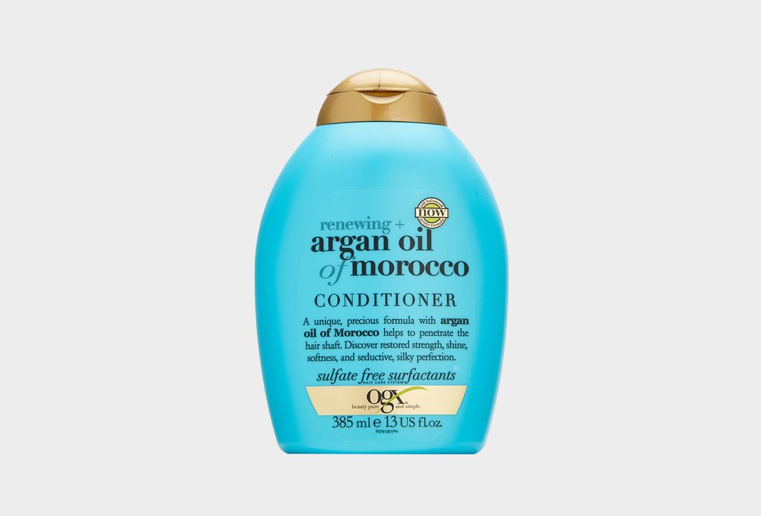 Восстанавливающий кондиционер для волос OGX С аргановым маслом Марокко 385 мл восстанавливающий шампунь для волос ogx с аргановым маслом марокко 385 мл