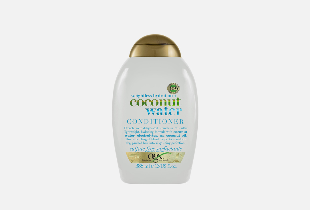 Кондиционер для волос с кокосовой водой  OGX Невесомое увлажнение 