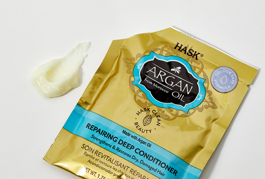Интенсивный кондиционер для восстановления волос с Аргановым маслом Hask Argan Oil 