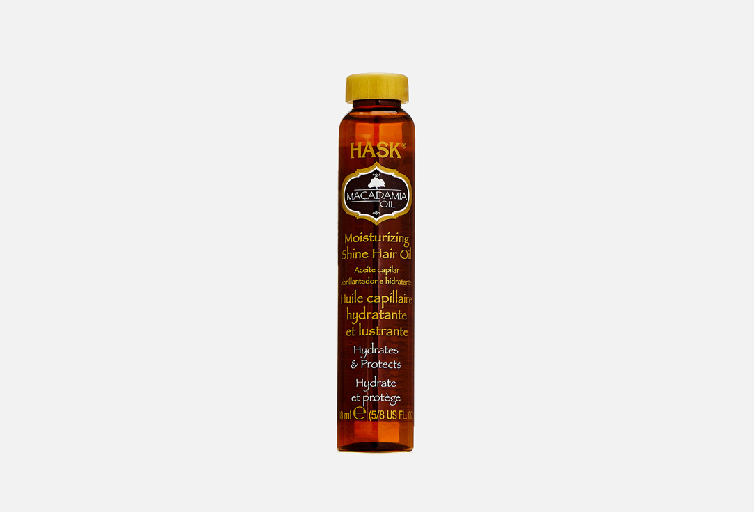 Масло для увлажнения волос с экстрактом Макадамии HASK Macadamia Oil 18 мл
