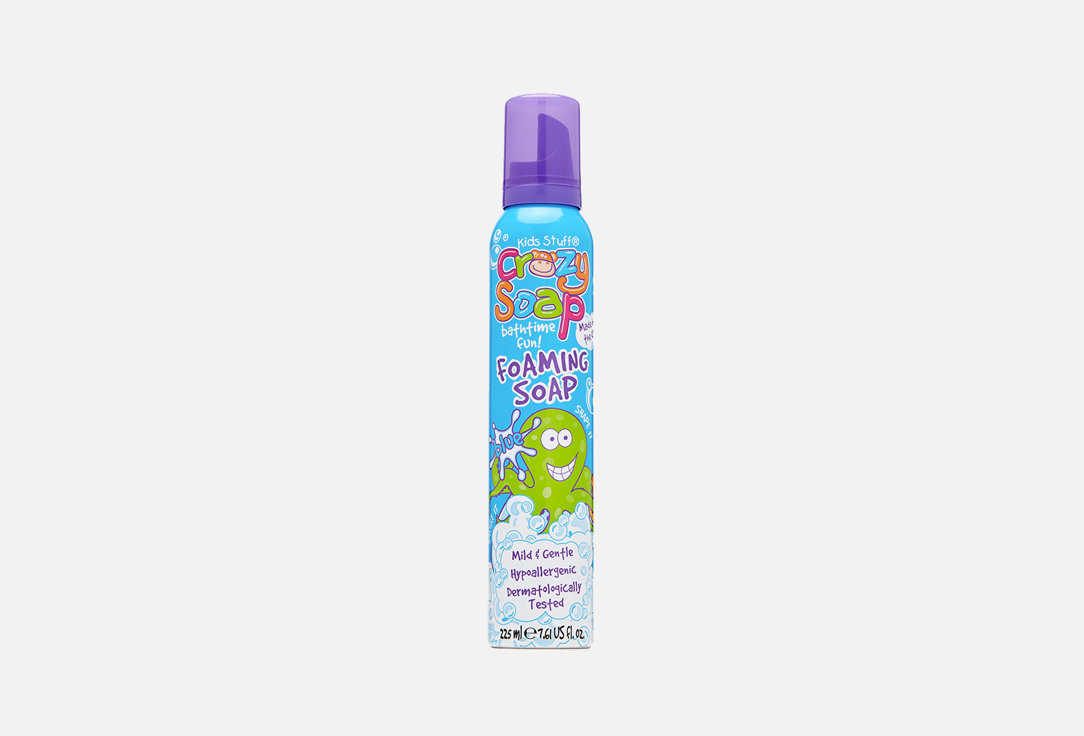 

Мусс-пена для купания и детских забав KIDS STUFF, Crazy Soap Bathtime Fun Foaming Soap Blue 225 мл