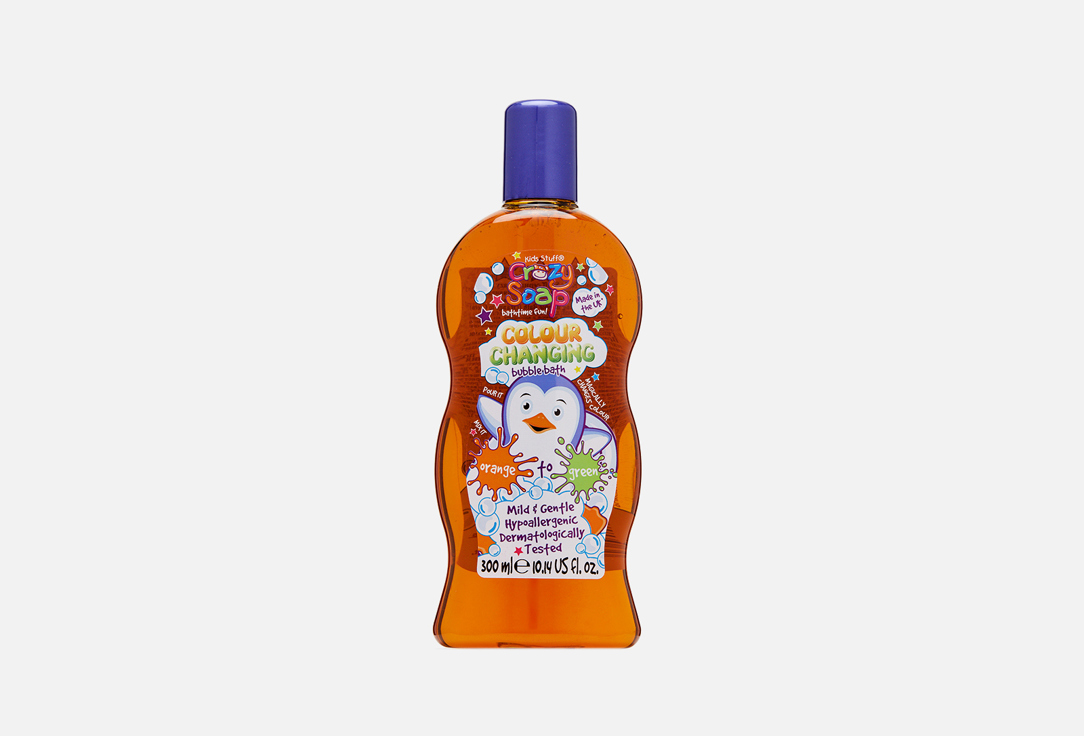 Изображение товара Пена для ванн, меняющая цвет Kids Stuff Crazy Soap Colour Changing Bubble Bath Orange to Green