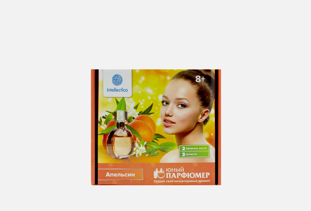 Набор для творчества INTELLECTICO Юный парфюмер-Апельсин мини 5 шт цена и фото