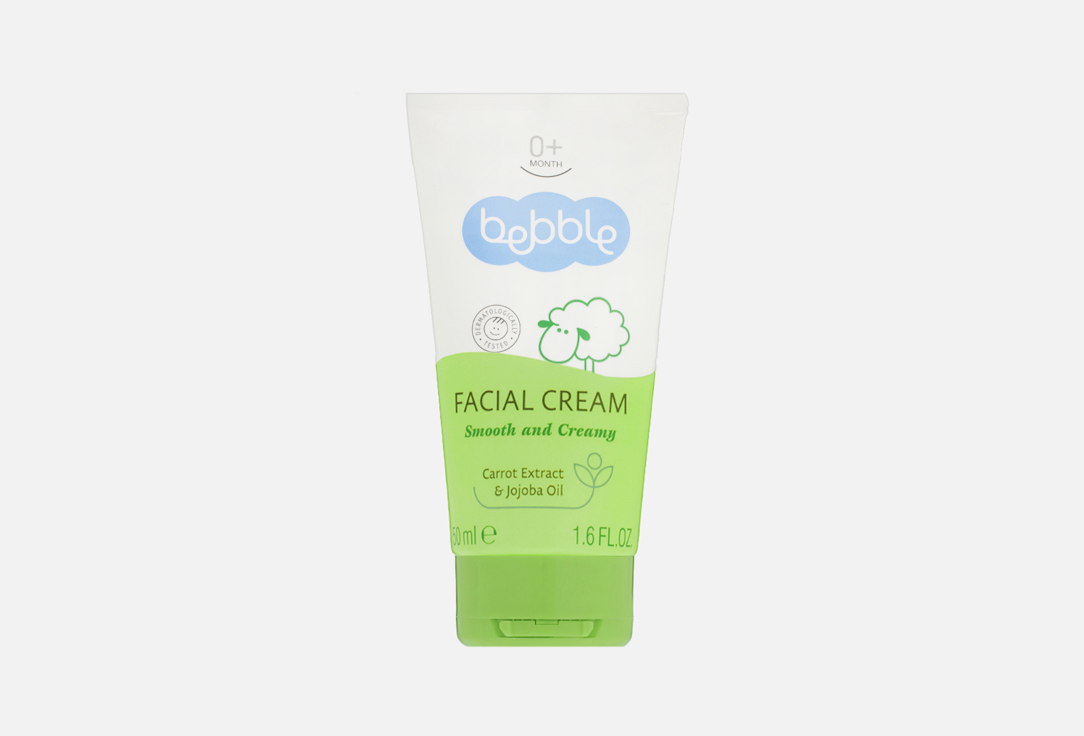 Детский крем для лица 0+ BEBBLE Facial Cream 50 мл крем для лица bebble крем для лица детский facial cream 0