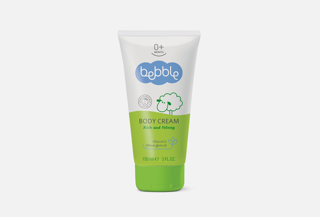 Детский питательный крем для тела 0+  Bebble Body Cream  