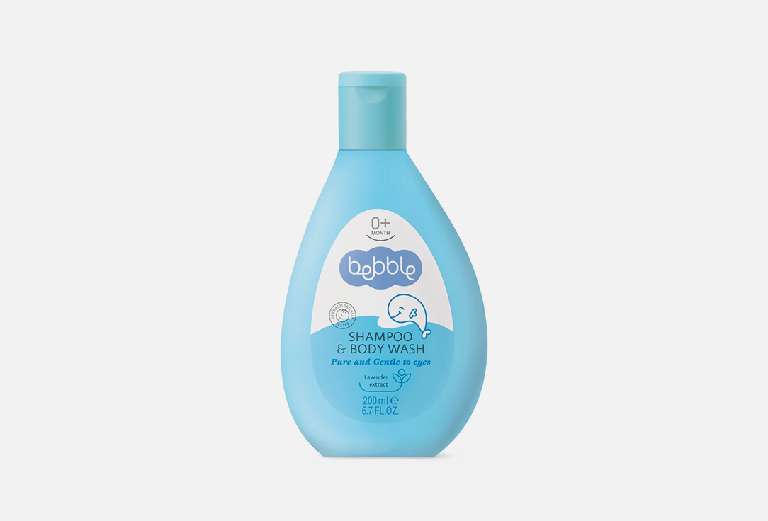 Детский шампунь для волос и тела  0+ Bebble Shampoo & Body Wash 