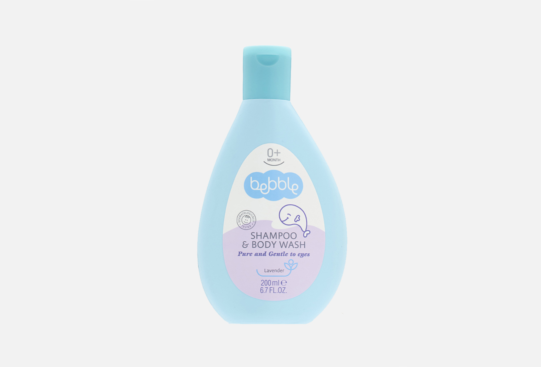 Детский шампунь для волос и тела 0+ Bebble Shampoo & Body Wash 