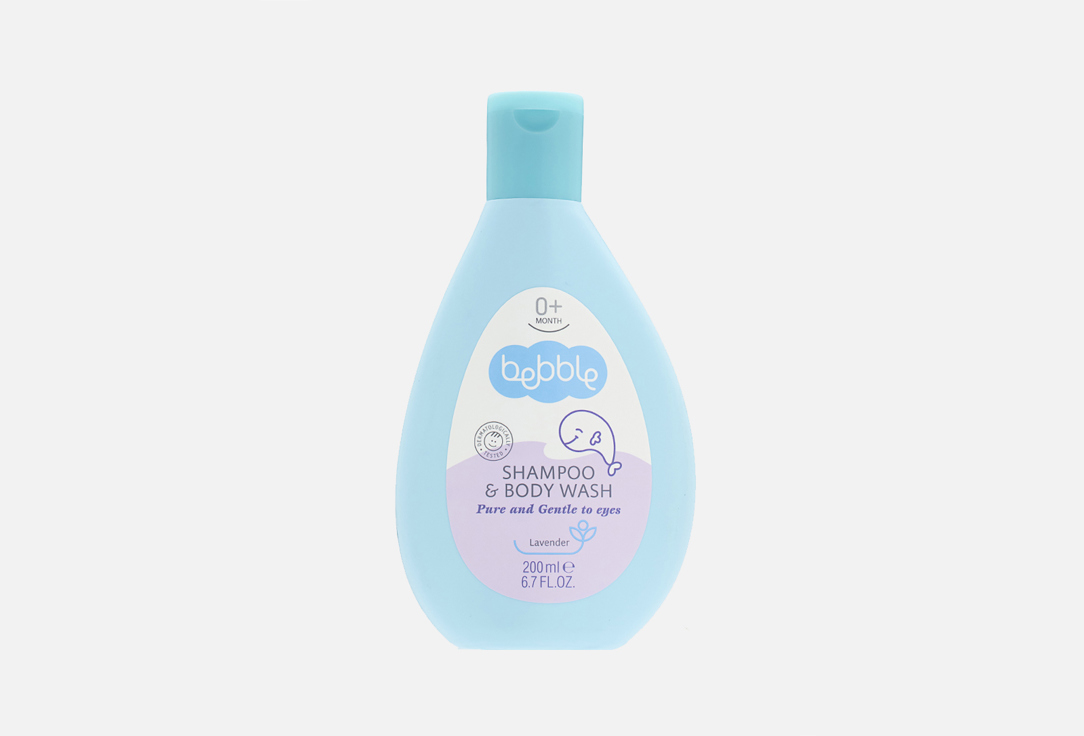 Изображение товара Детский шампунь для волос и тела 0+ Bebble Shampoo & Body Wash