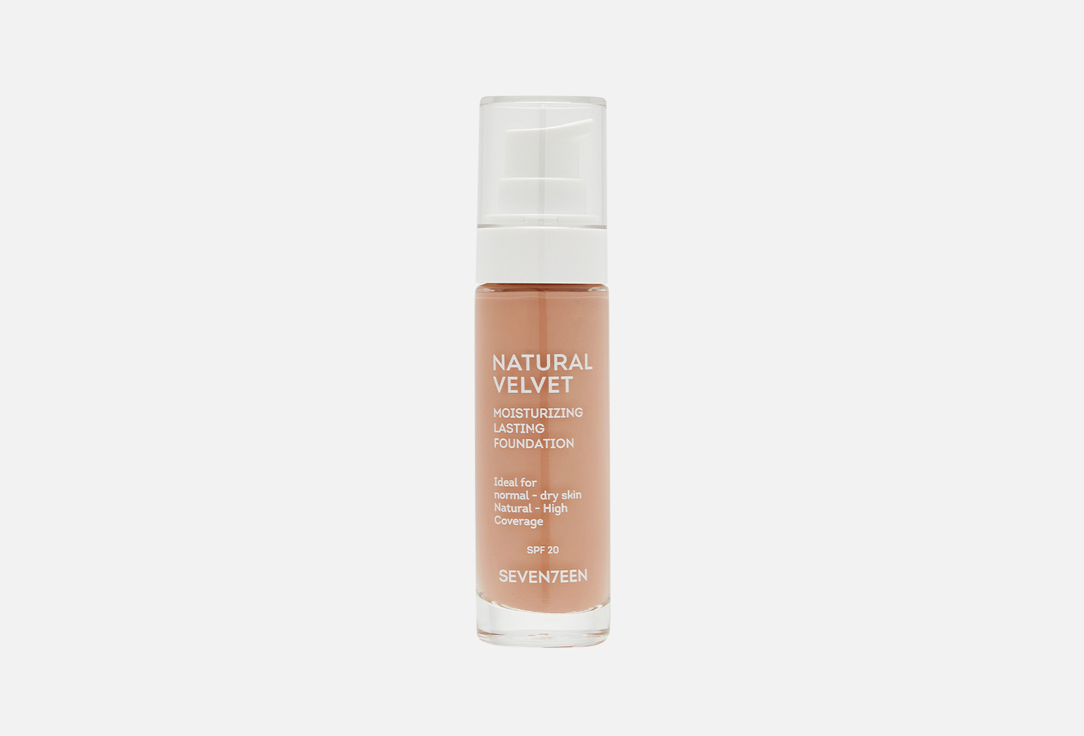 NATURAL VELVET LONG LASTING MATTE FOUNDATION 30 мл