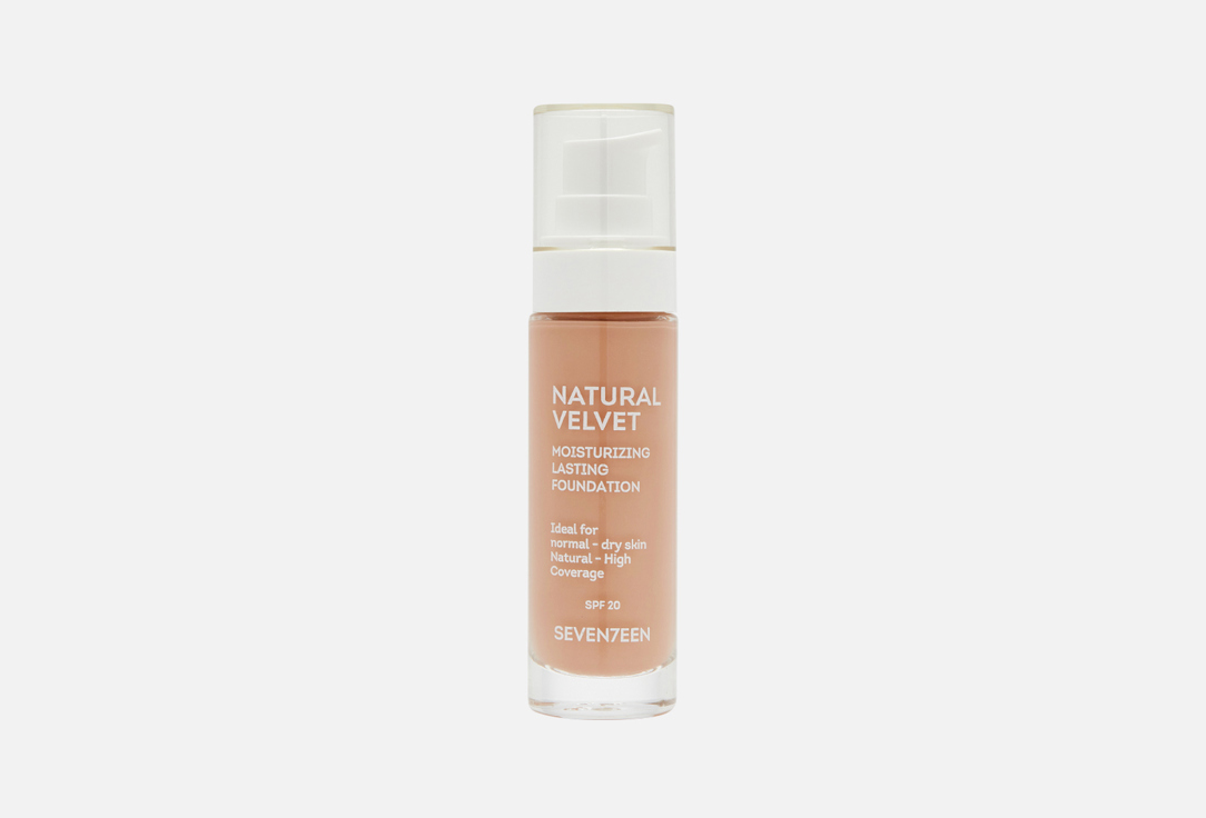 NATURAL VELVET LONG LASTING MATTE FOUNDATION 30 мл