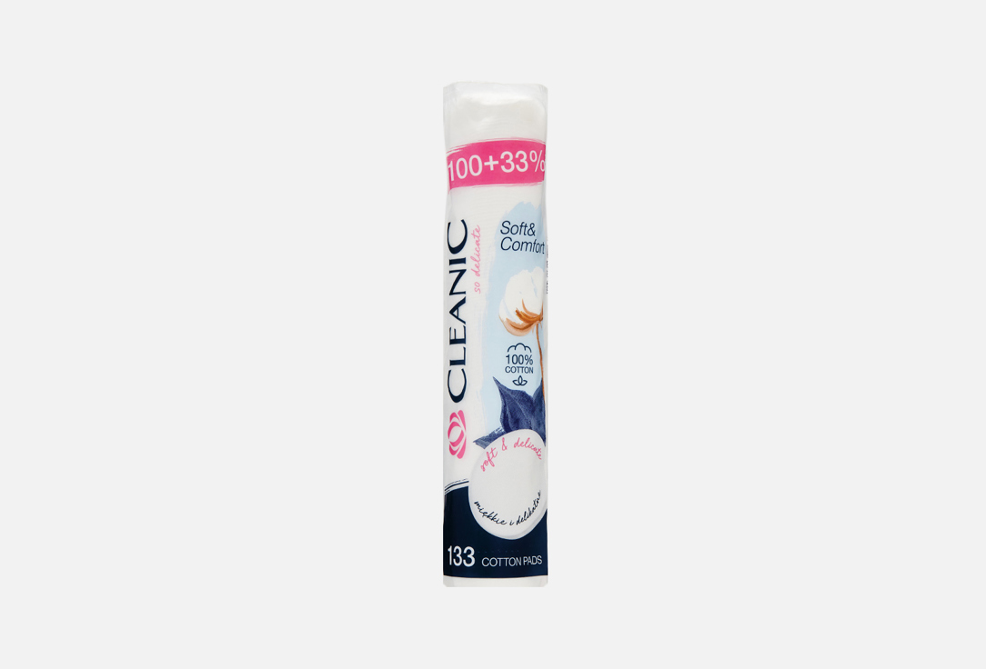 Изображение товара Ватные диски Cleanic Soft and Comfort