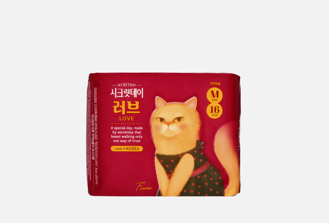 Изображение товара Гигиенические прокладки ультратонкие Secret day LOVE, M