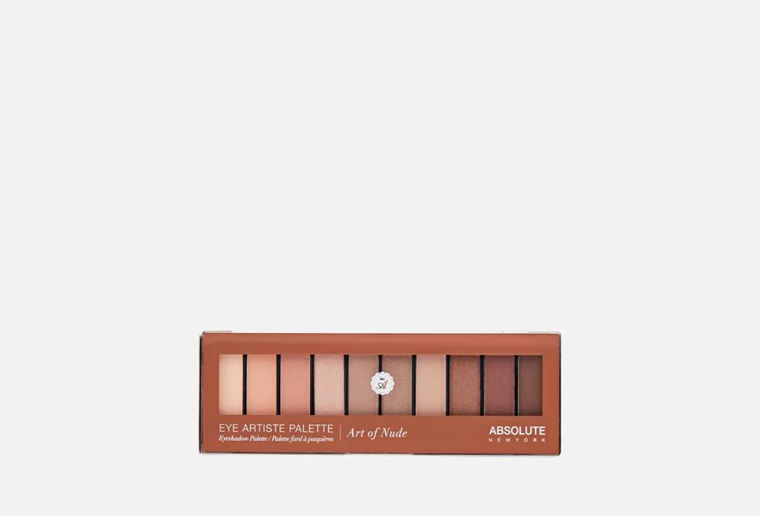 ПАЛЕТКА ТЕНЕЙ ABSOLUTE NEW YORK EYE ARTISTE PALETTE 8 г палетка теней для век makeup obsession nude is the new nude 13 г