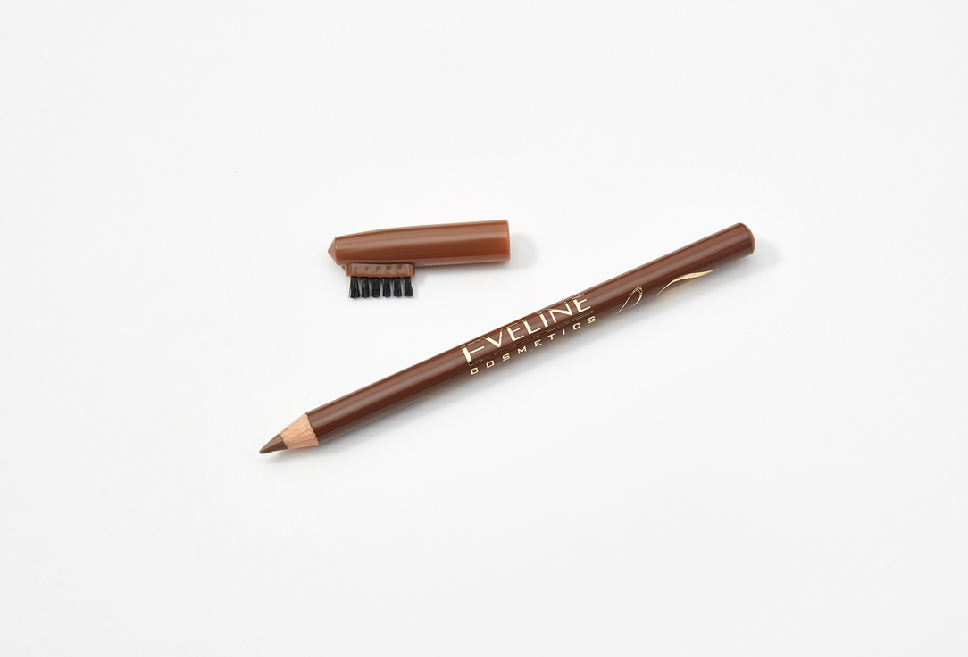 Контурный Карандаш для бровей Eveline Eyebrow Pencil Light Brown