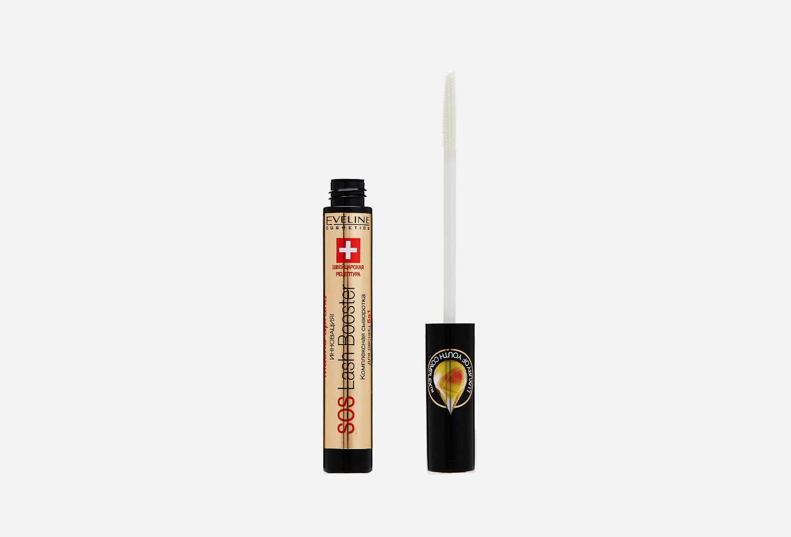 Eveline Комплексная Сыворотка для ресниц 5в1 SOS Lash Booster ...