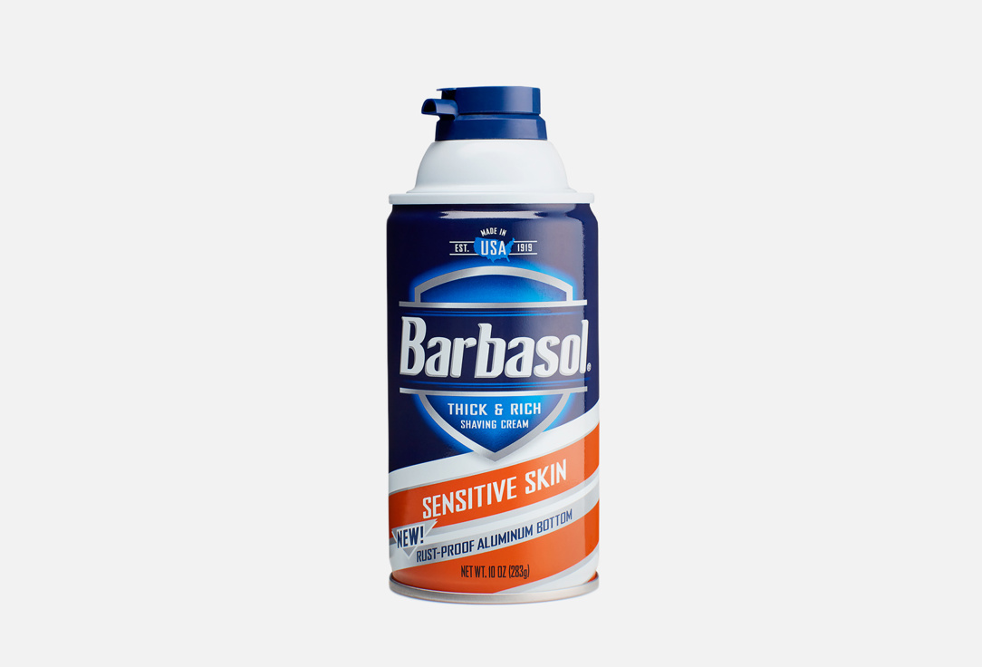 Крем-пена для бритья Barbasol Sensitive Skin Shaving Cream 