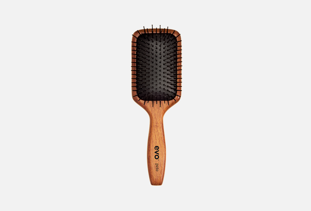Щетка массажная с ионизацией для волос EVO Pete ionic paddle brush 