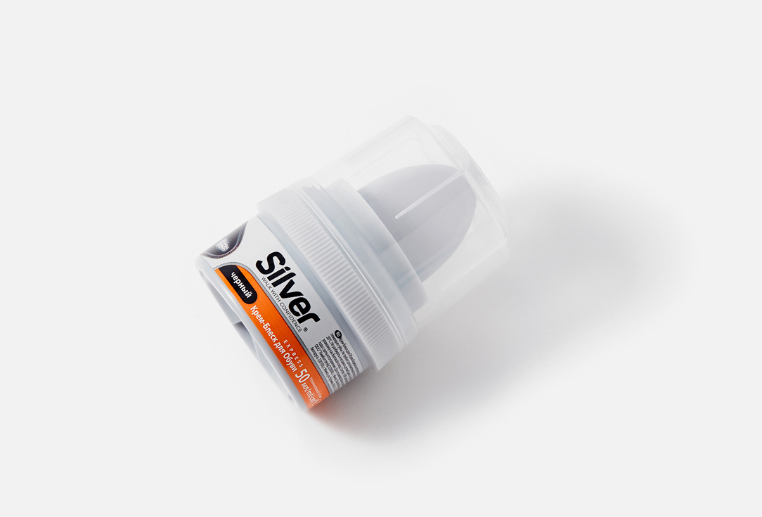 

Губка для обуви SILVER, Прозрачный, Express 6 мл