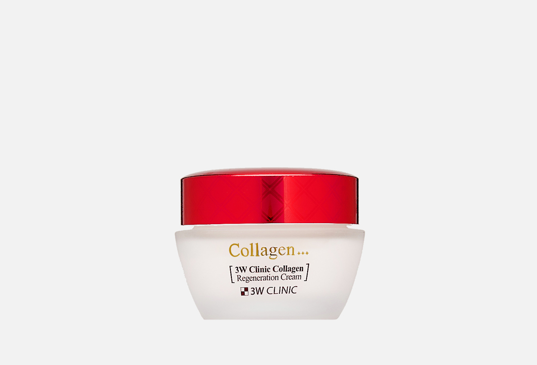 Крем 3W CLINIC Collagen Regeneration Cream 60 мл крем для лица с золотом и коллагеном 3w clinic collagen luxury gold cream