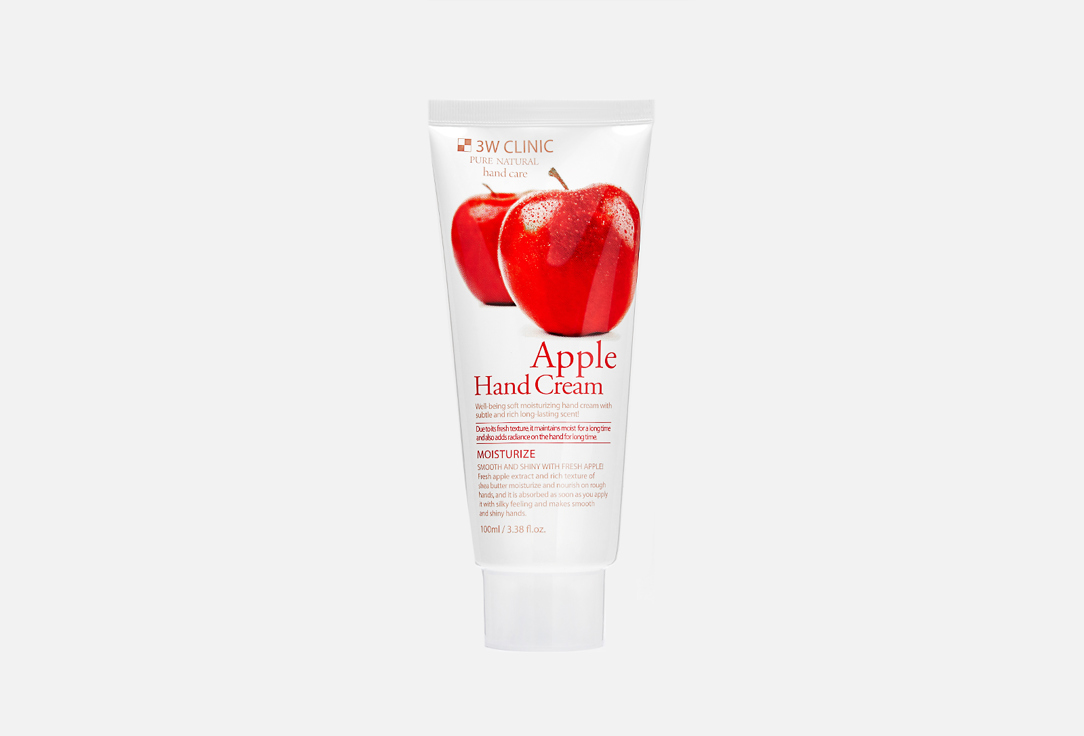 Крем для рук 3W CLINIC Moisturizing Apple Hand Cream 100 мл крем для рук 3w clinic moisturizing apple hand cream 100 мл