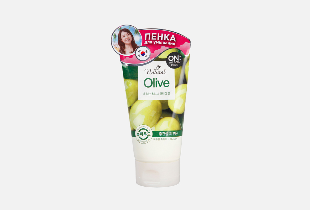 Пенка для умывания с маслом оливы ON: THE BODY Foam for Washing Olive 