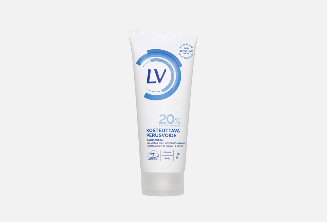 Базовый питательный крем для тела без запаха LV Perfume free Basic Body Cream 200 мл