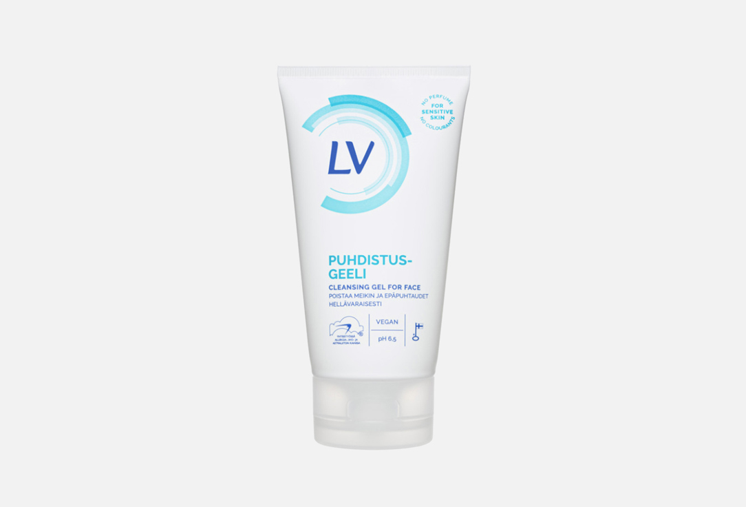 lv гель для душа 3 в 1 lv sport 250 мл Гель для умывания для чувствительной кожи LV Cleansing gel for sensitive skin 150 мл