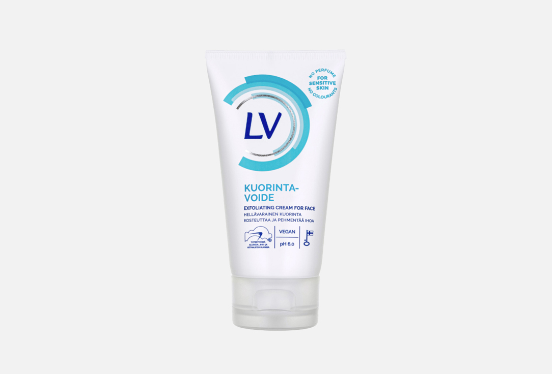 скраб для чувствительной кожи лица LV Face Peeling Cream for sensitive skin 75 мл