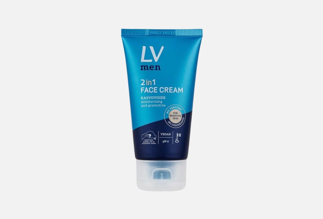 Мужской увлажняющий крем для чувствительной кожи лица LV Men Moisturizing face cream for sensitive skin 75 мл