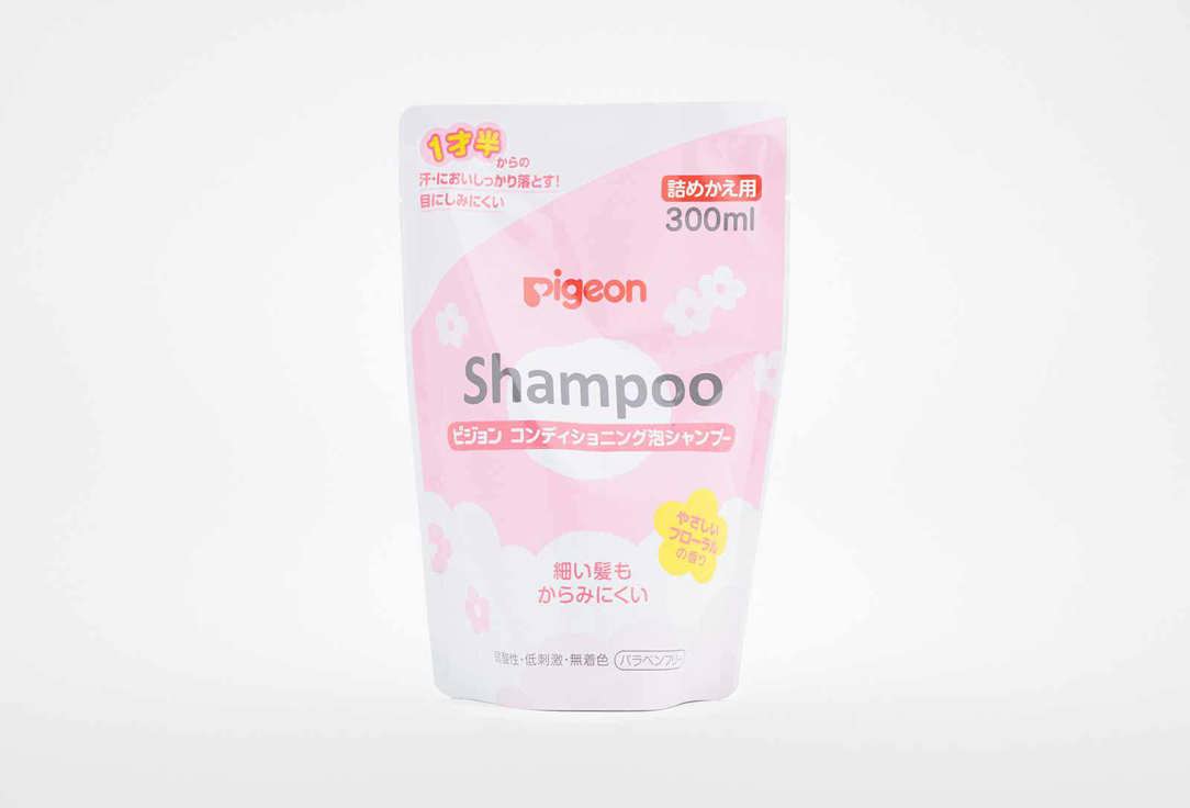 

Шампунь-пенка для детей с 18мес PIGEON, Сменный блок 300 мл