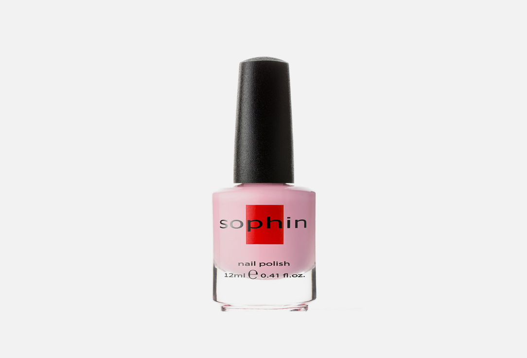 Лак для ногтей Sophin Macaroons 0342 Светло-розовый с холодным подтоном пастельный