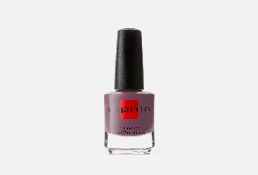 Лак для ногтей Sophin Gel effect 0309 Тёмно-пурпурный